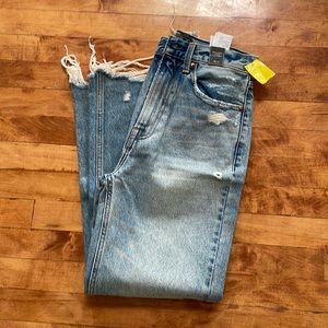 Ankle length wide legged pant